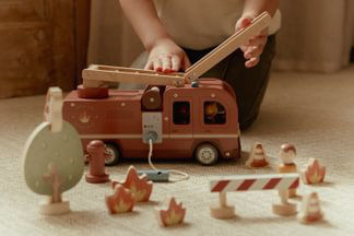Little Dutch Feuerwehrauto set FSC
