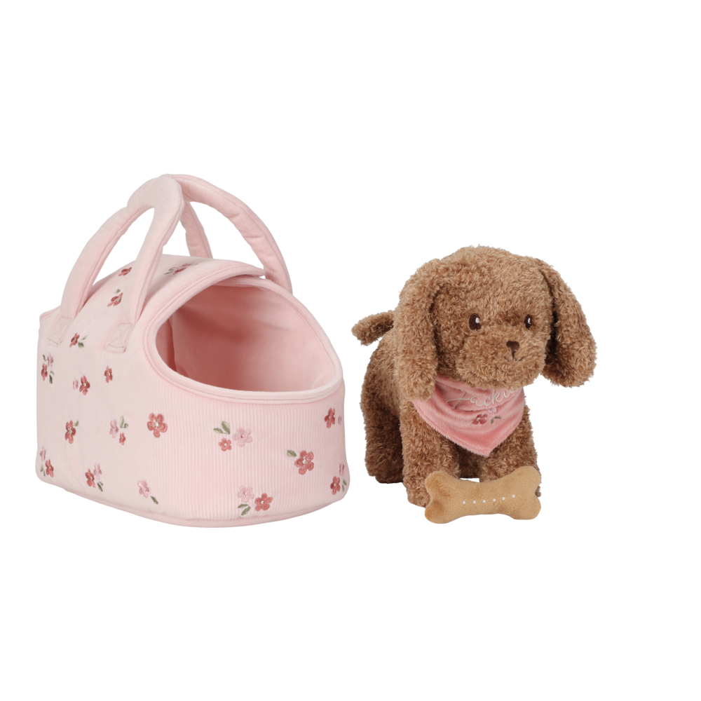 Little Dutch Plüsch Hund Jackie in Tasche GRS
