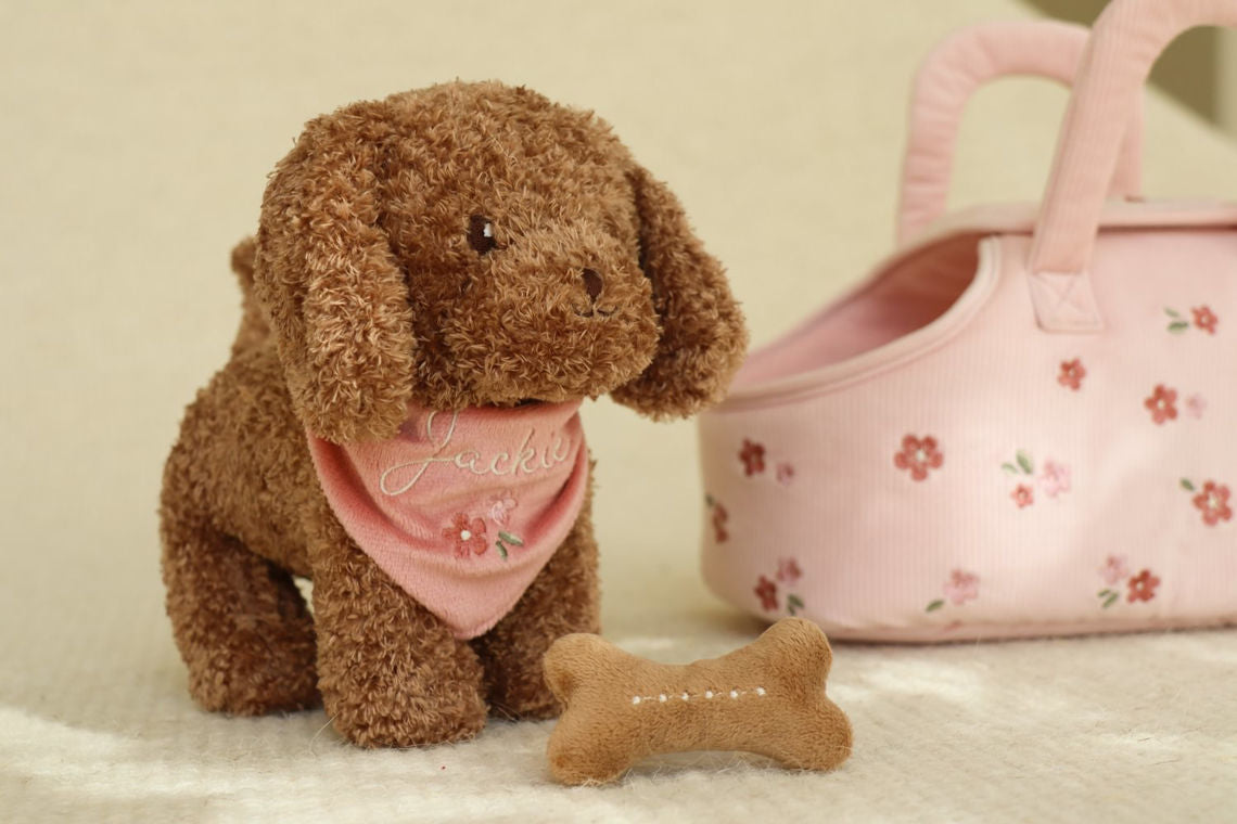 Little Dutch Plüsch Hund Jackie in Tasche GRS