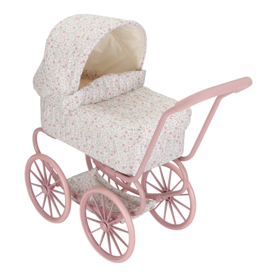 Little Dutch Puppen Buggy aus Metall vintage