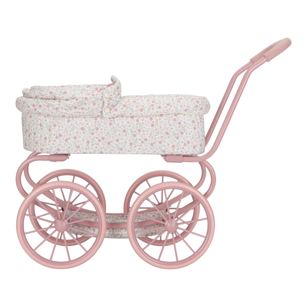 Little Dutch Puppen Buggy aus Metall vintage