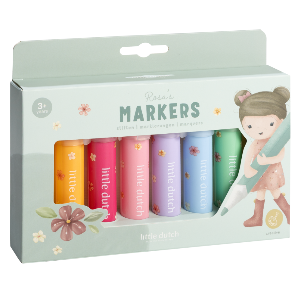 Little Dutch Filzstifte Rosa