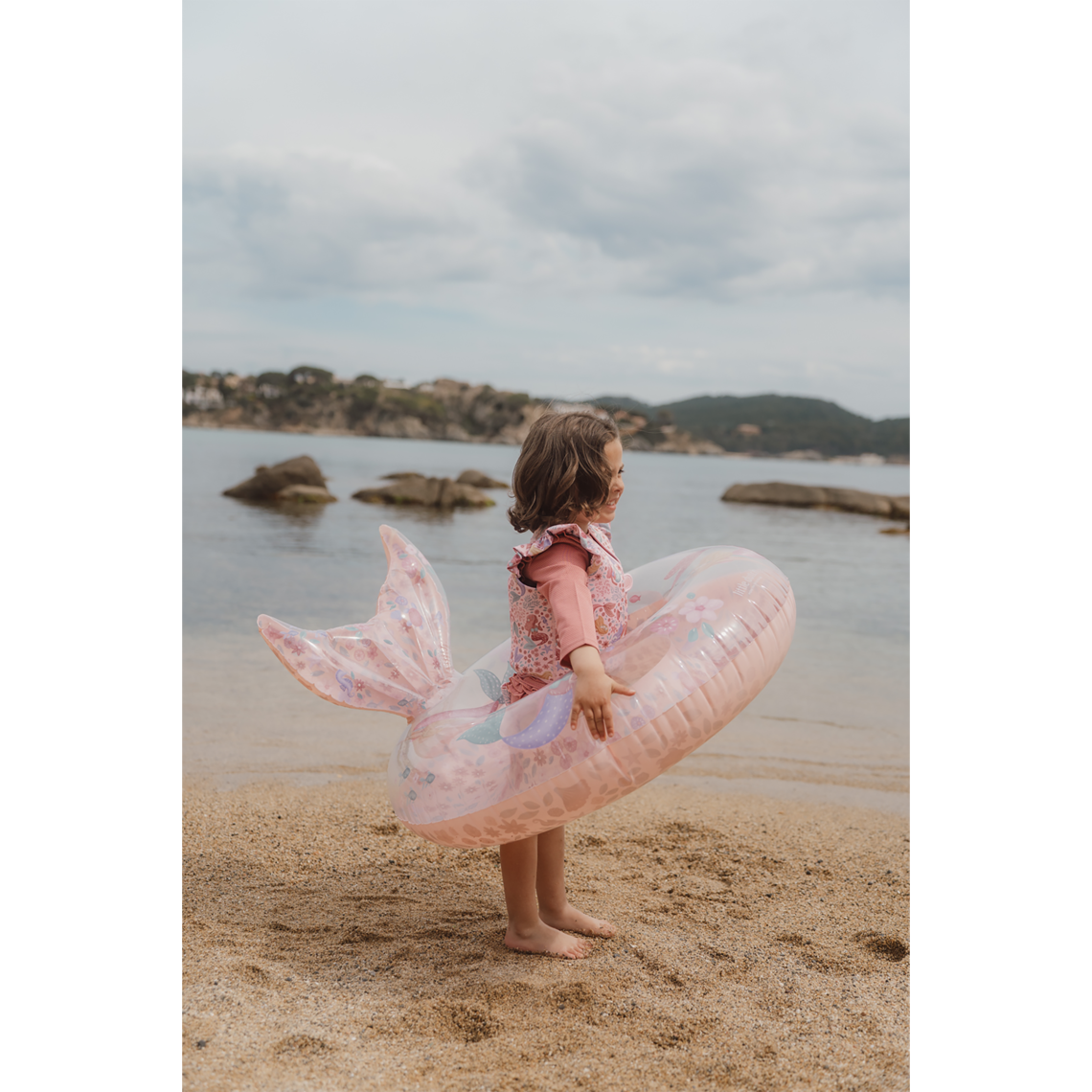 Little Dutch Dreamy Mermaid Schwimmring mit Flosse 91 cm