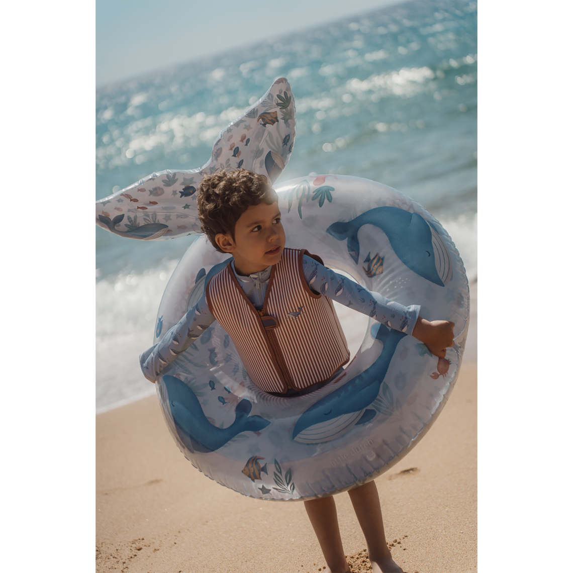 Little Dutch Ocean World Schwimmring mit Flosse 91 cm