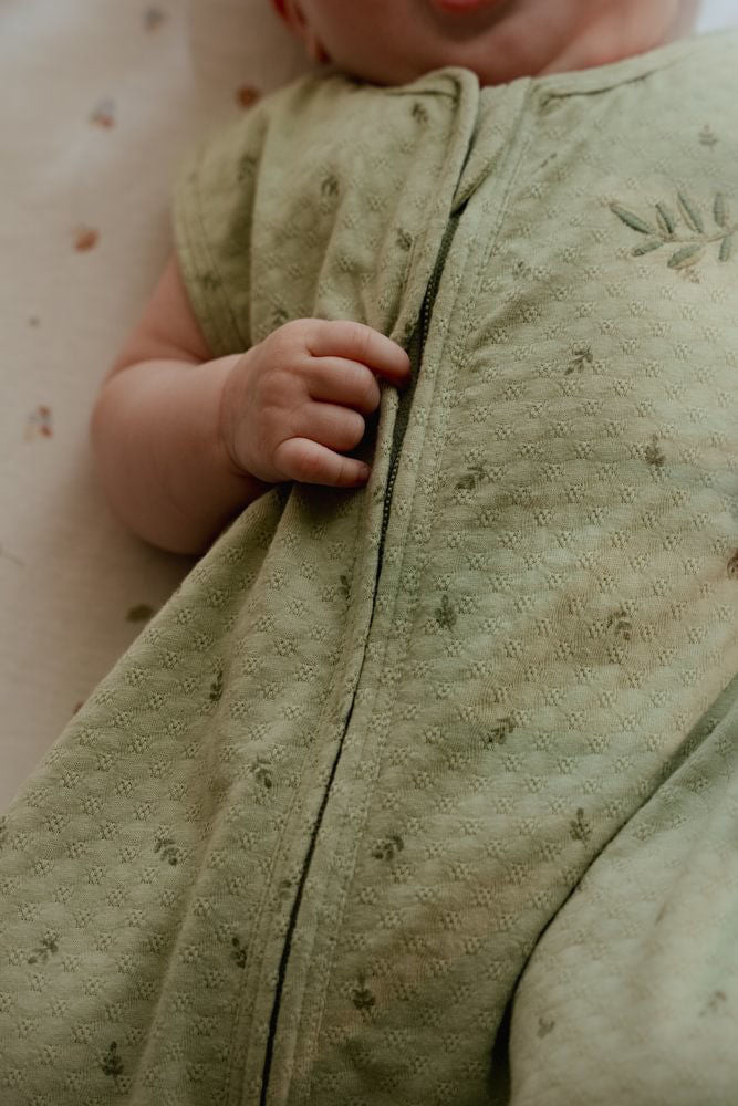 Little Dutch Sommer Schlafsack 90 cm - Pure Sage