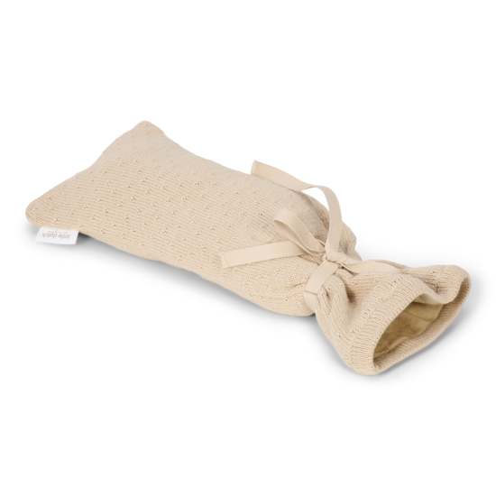 Little Dutch Gestrickter Wärmeflaschenbezug - Pure Soft Beige