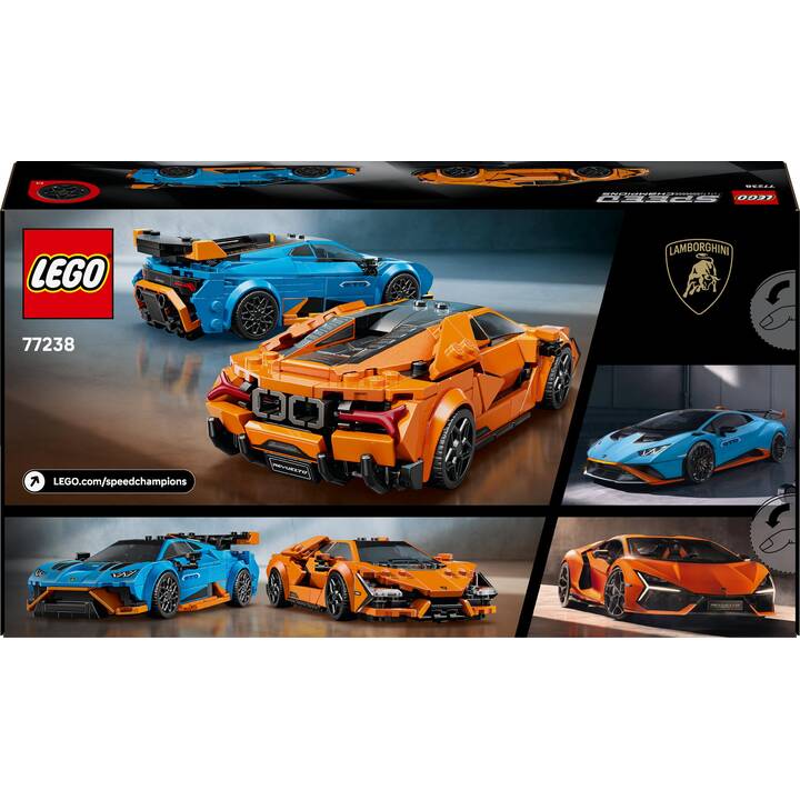 LEGO Speed Champions Lamborghini Revuelto und Huracán STO 77238