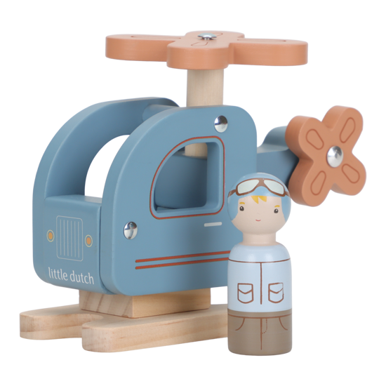 Little Dutch Helikopter mit Figur FSC