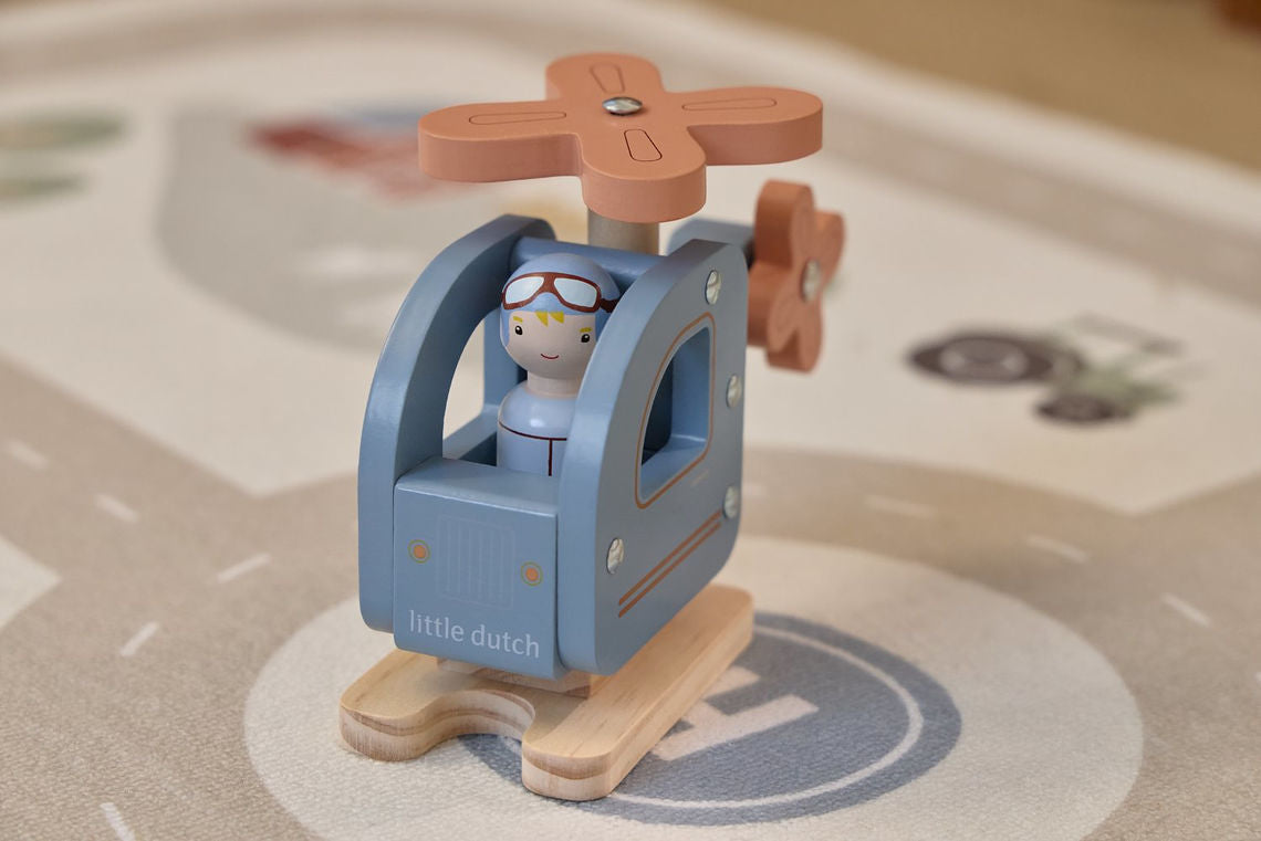 Little Dutch Helikopter mit Figur FSC