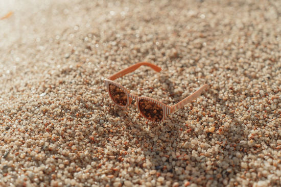 Little Dutch Kinder Sonnenbrille Ocean Brown Stripes