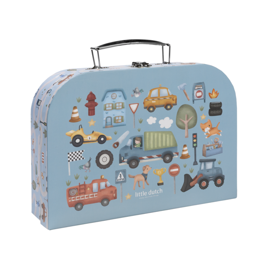 Little Dutch Bastel Box Jim und Fahrzeuge im Koffer