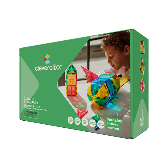 Cleverclixx Curved Dome Pack Intense | 47 Teile