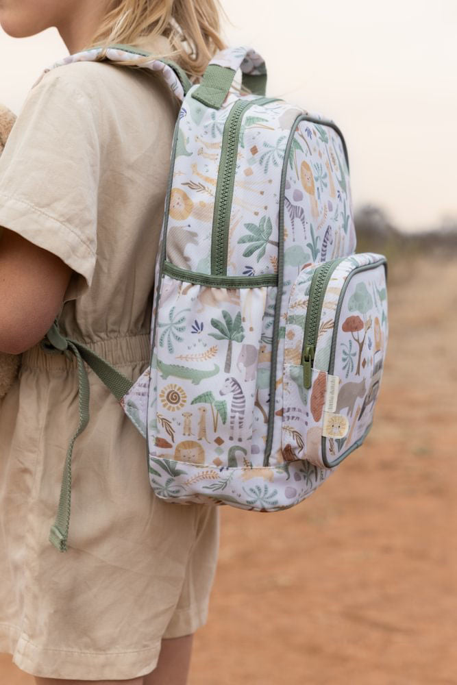 Little Dutch Rucksack Safari Friends Gross