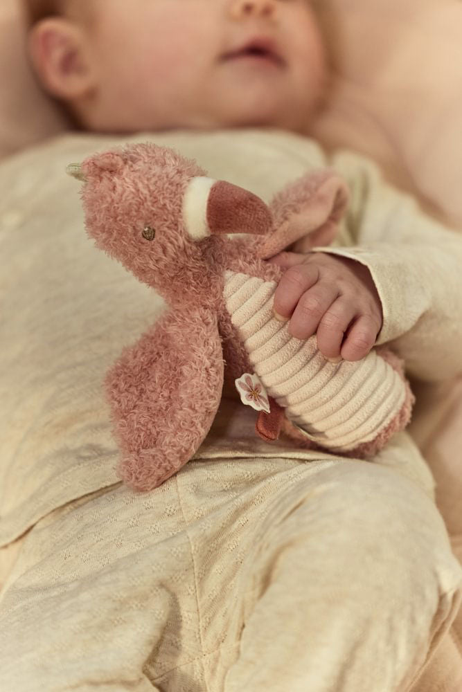 Little Dutch Safari Friends - Quietscherassel Flamingo GRS