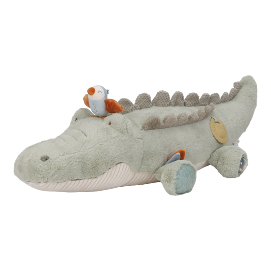 Little Dutch Safari Friends - Aktivitätskuscheltier Krokodil GRS