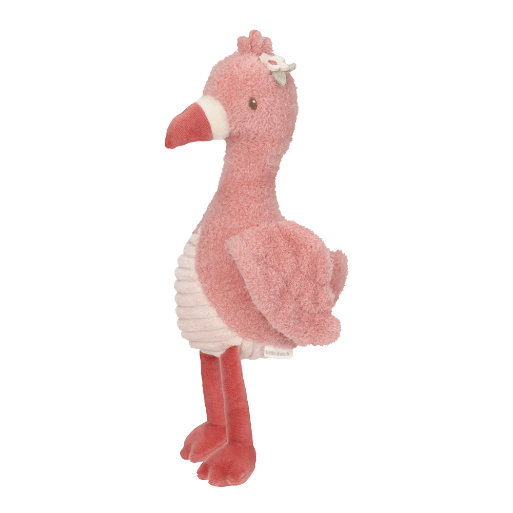 Little Dutch Safari Friends - Kuscheltier 35cm Flamingo GRS