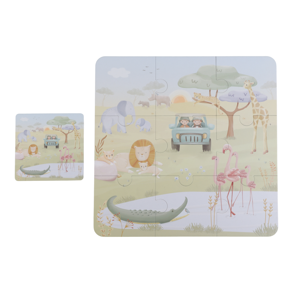 Little Dutch 6 puzzles FSC - Safari Friends