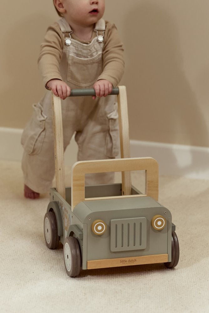 Little Dutch Schiebewagen Safari Auto FSC - Safari Friends