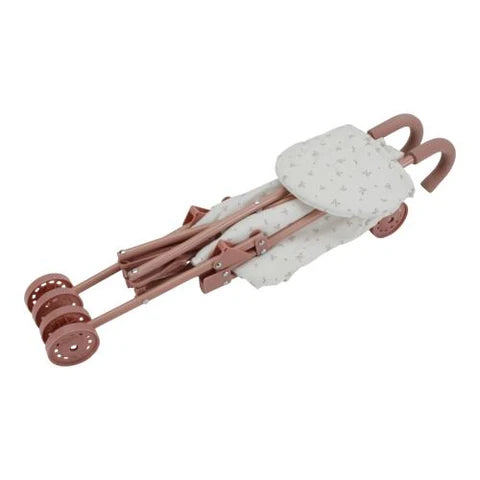 Little Dutch Puppen Buggy aus Metall rosa