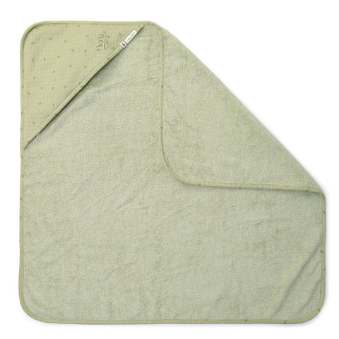 Little Dutch Kaputzenhandtuch - Pure Sage - 100x100
