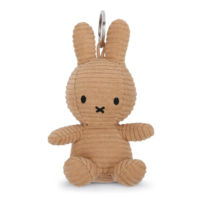 Miffy ECO Kordsamt beige 10 cm Schlüsselanhänger