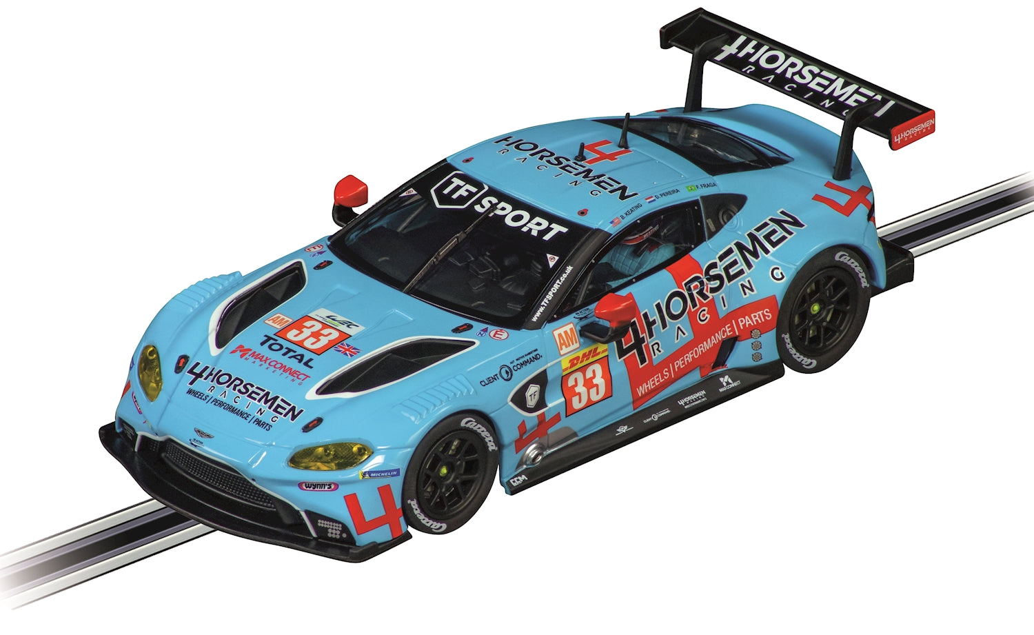 Carrera D132 Aston Martin Vantage GTE No.33/TF Sport 4 Horsemen Racing
