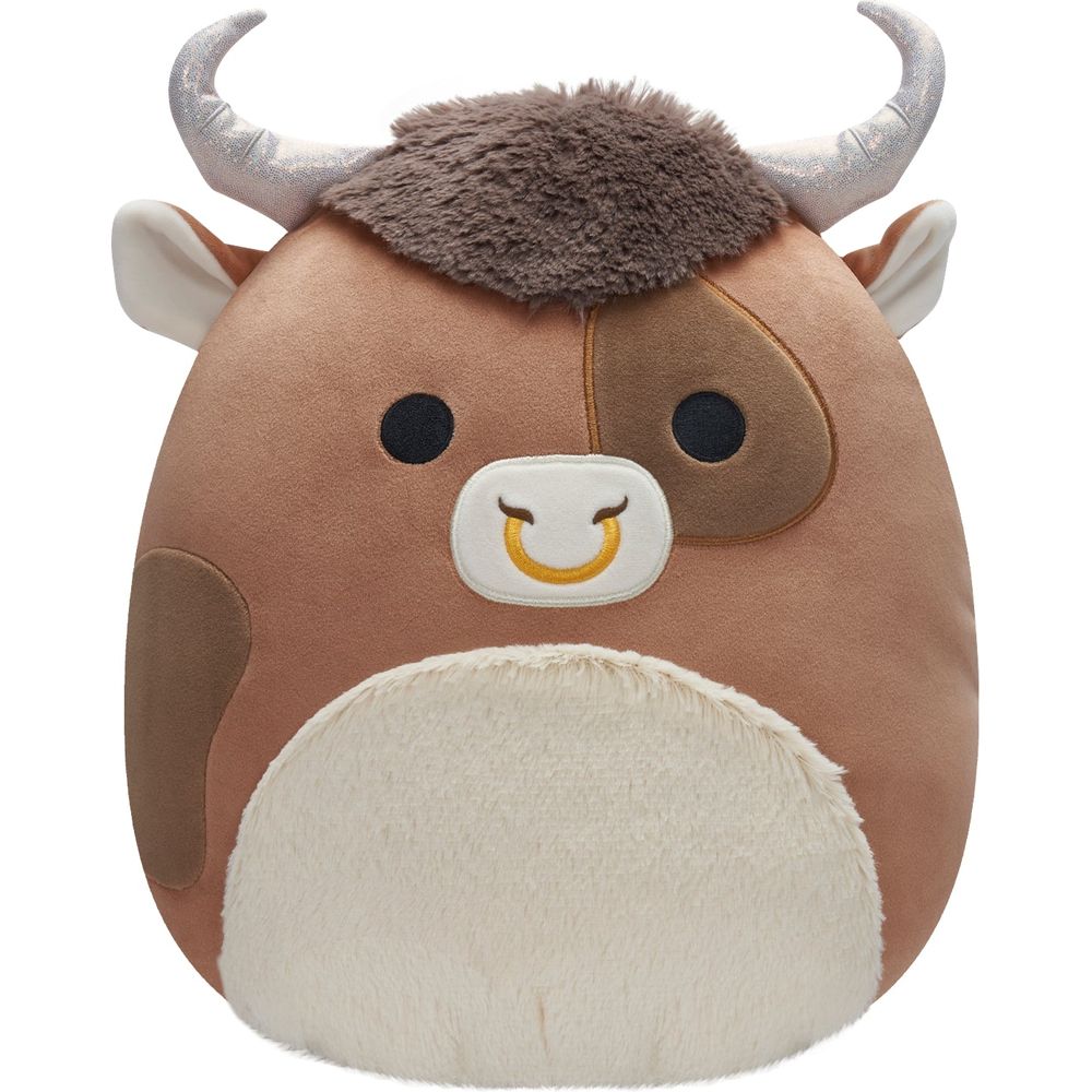 Squishmallows Shep Stier braun