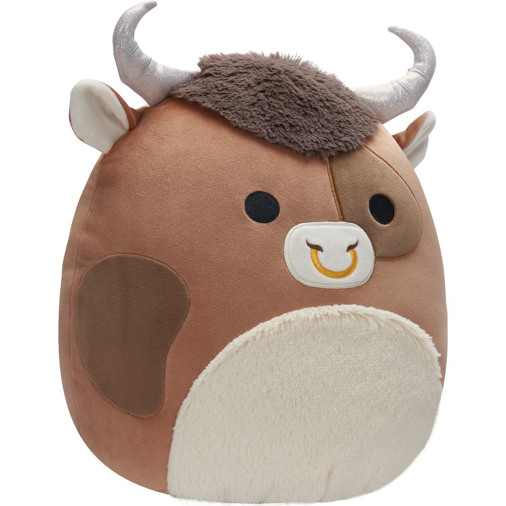 Squishmallows Shep Stier braun