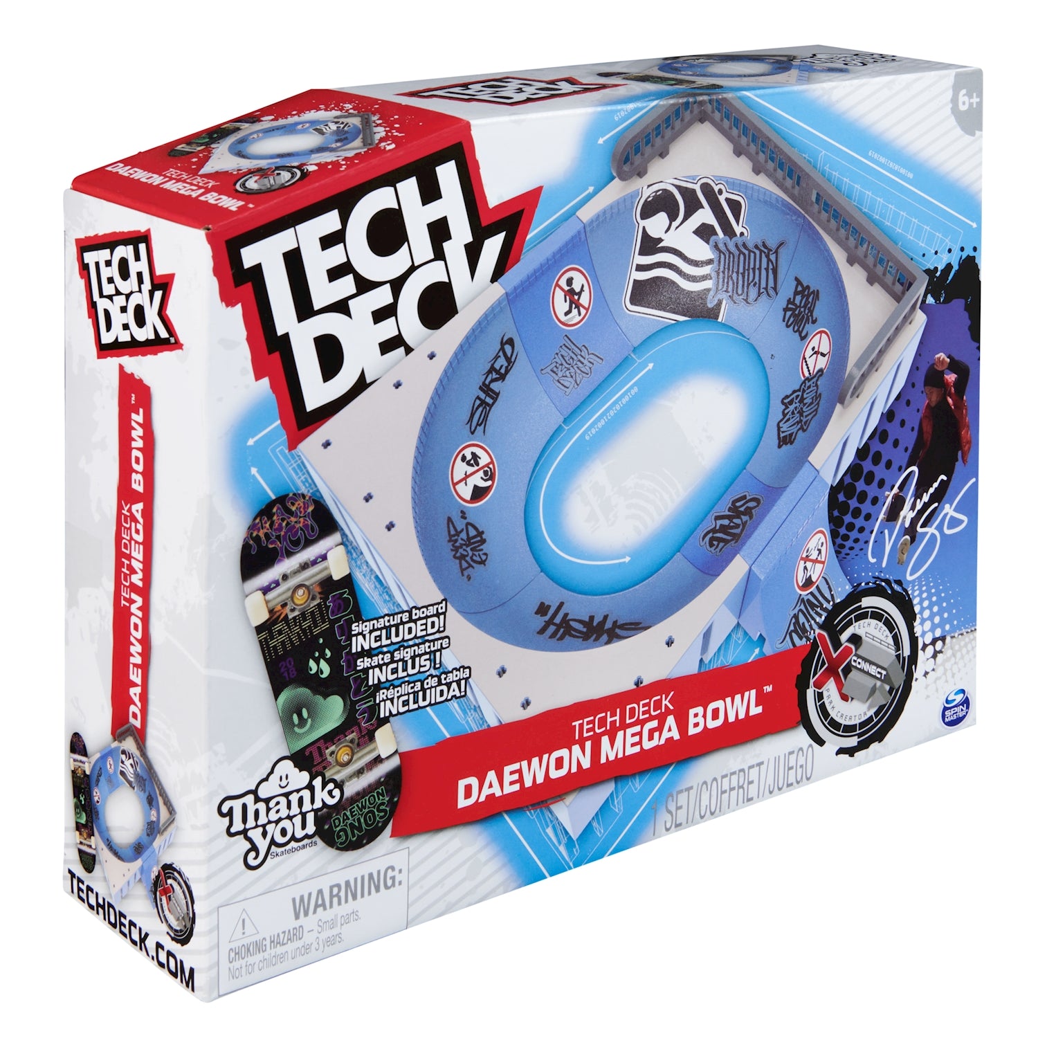Tech Deck Mega Bowl X-Connect Daewon Song