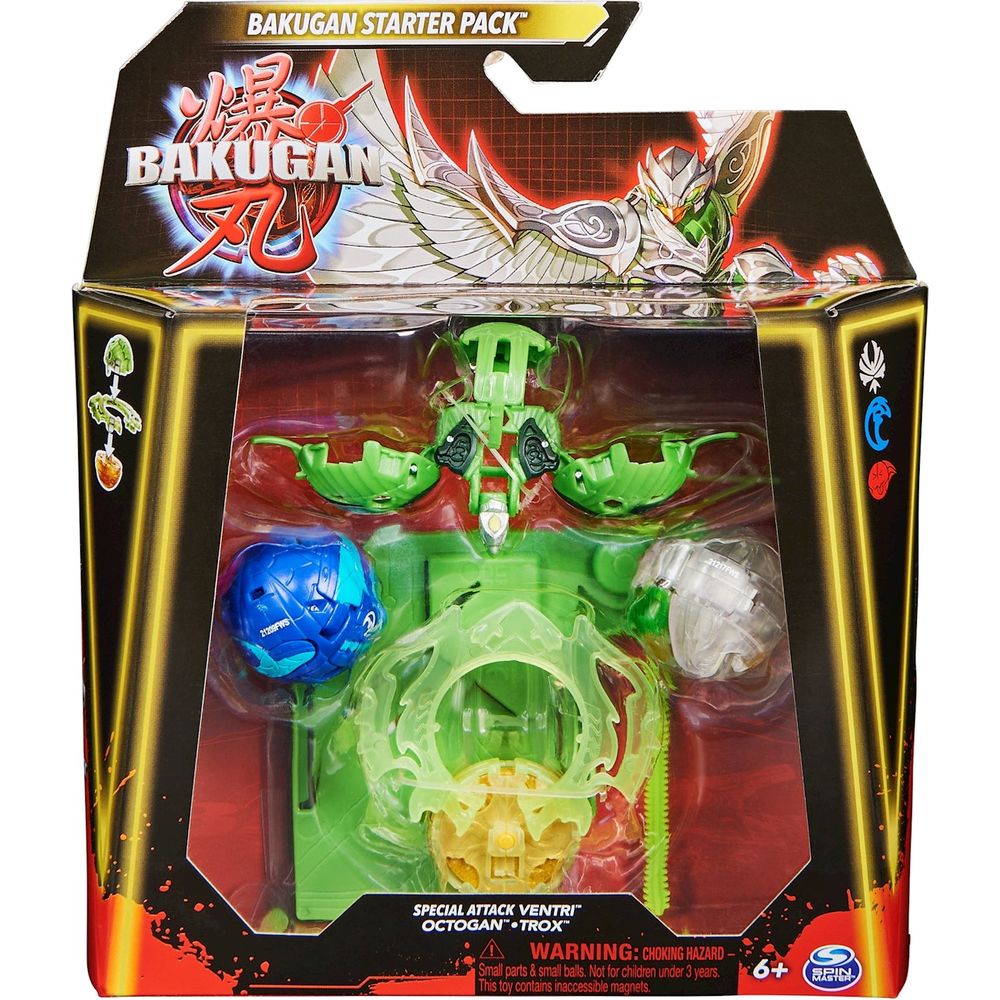 Bakugan Revolution Starterset Starter 3 Pack ass