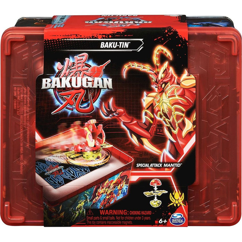 Bakugan Revolution Baku-Tin Storage Box & Spielfläche