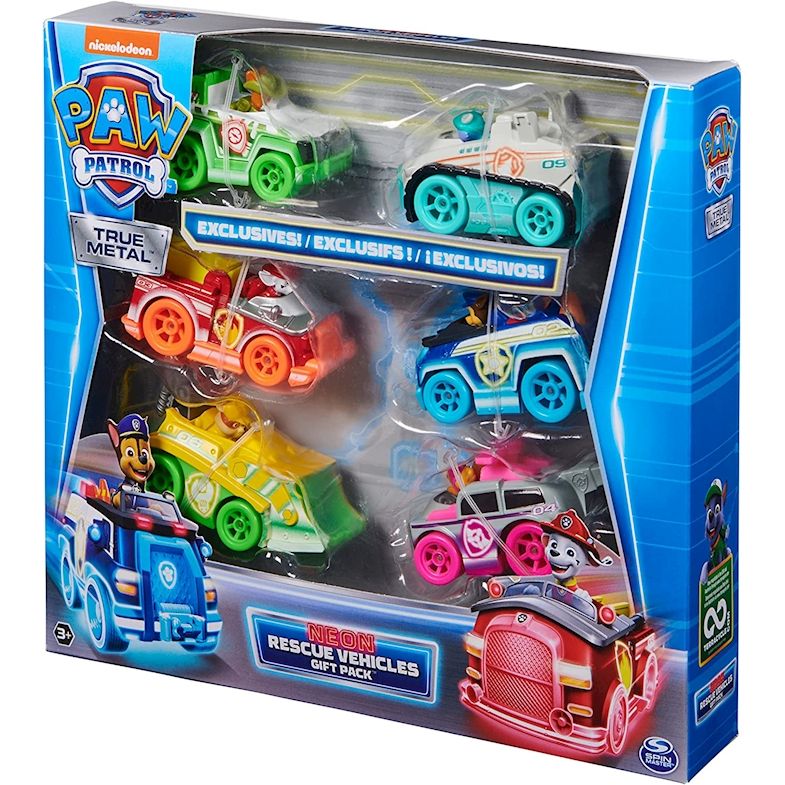 Paw Patrol True Metal 6-Pack
