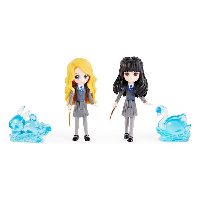 Harry Potter - Luna Lovegood & Cho Chang mit 2 Patronus-Figuren