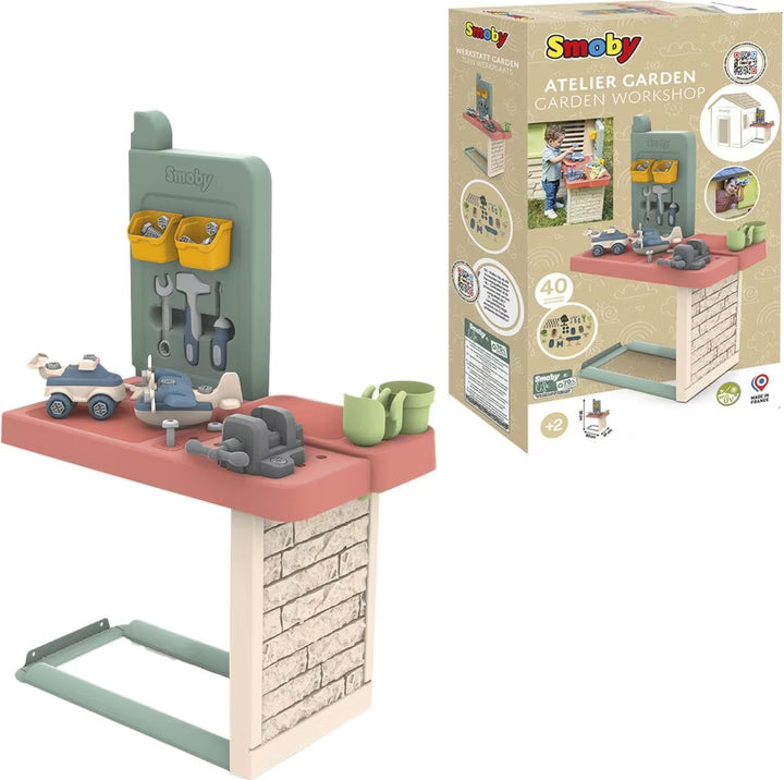 Smoby Life Spielhaus Zubehör Werkbank