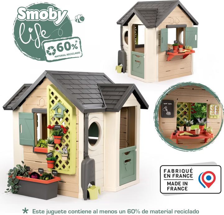 Smoby Life Spielhaus Garten