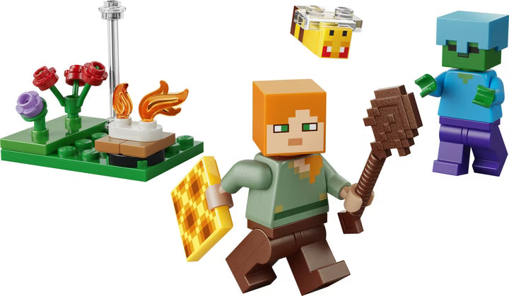 LEGO Minecraft Alex Begegnung am Lagerfeuer 30732