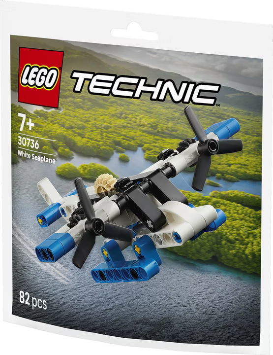 LEGO Technic Weisses Wasserflugzeug 30736