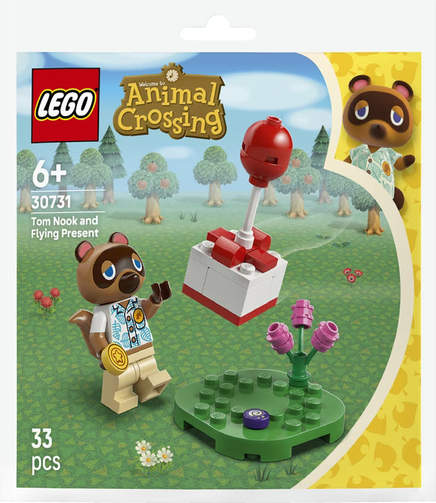 LEGO Animal Crossing Tom Nook und fliegendes Geschenk 30731