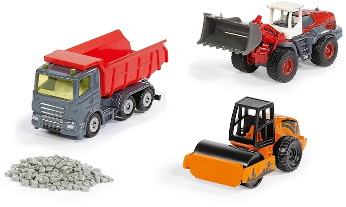 Geschenkset Strassenbau
