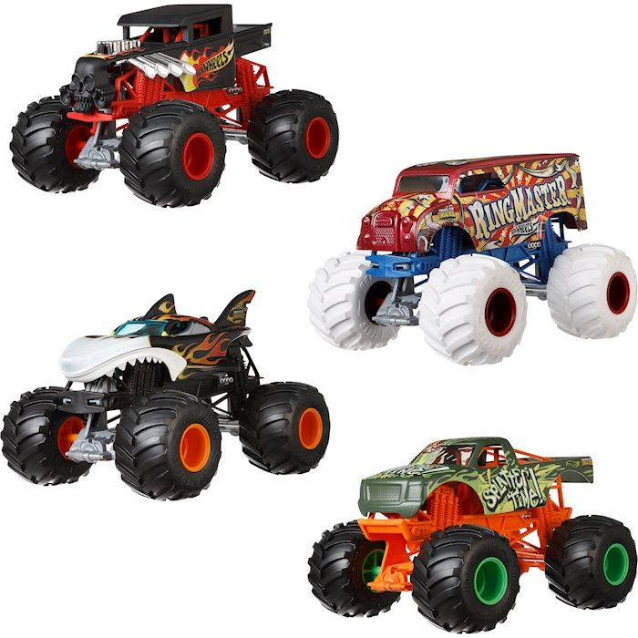 Monster Trucks 1:24 ass. Hot Wheels