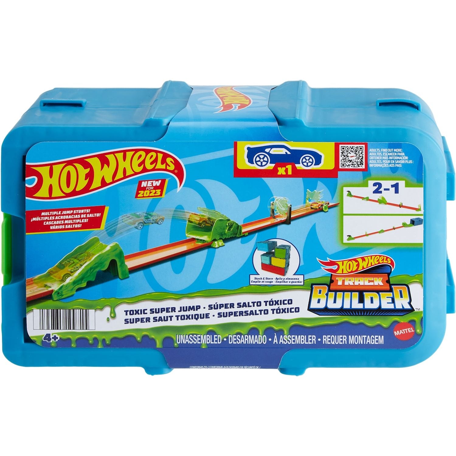 Hot Wheels Track Builder Toxic Jump Pack