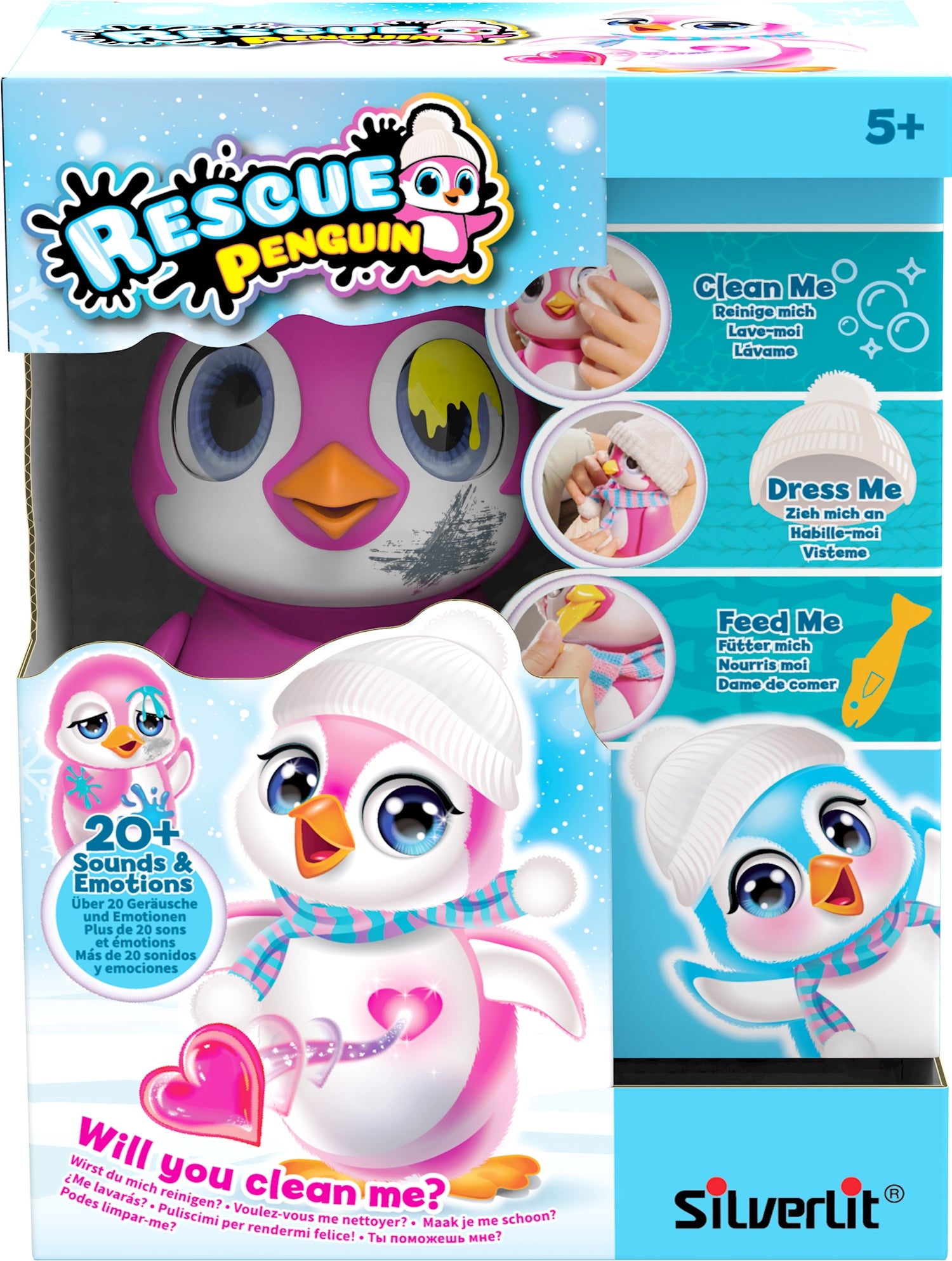 Rescue Penguin pink