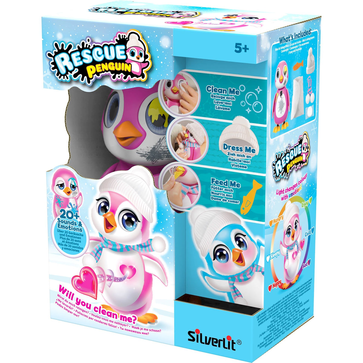 Rescue Penguin pink