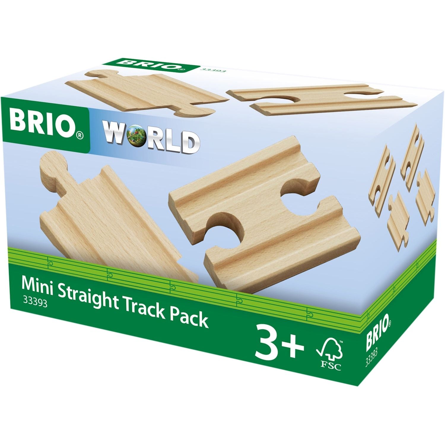 Brio Gerade Mini-Schienen