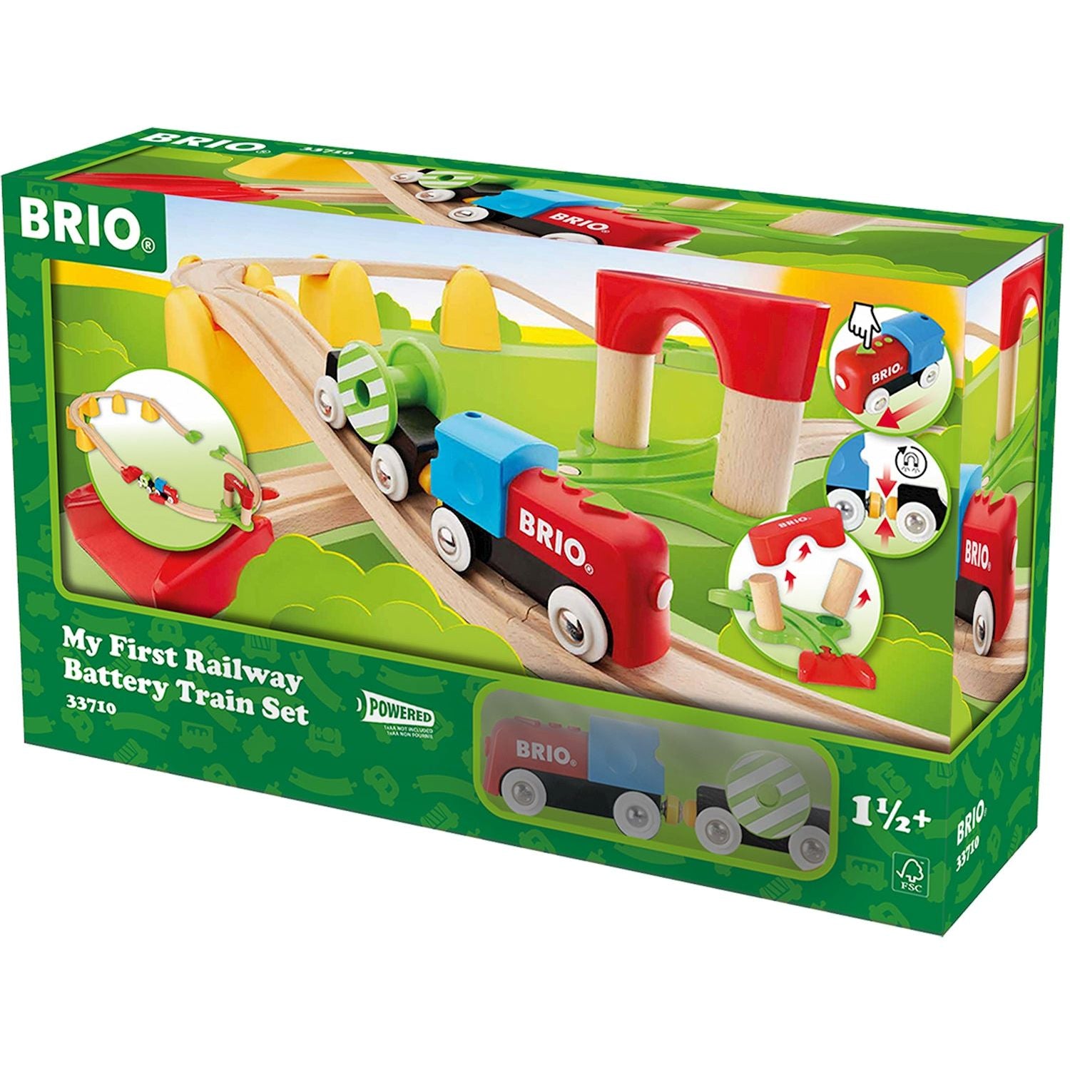 Brio My First Railway mit Batterielok