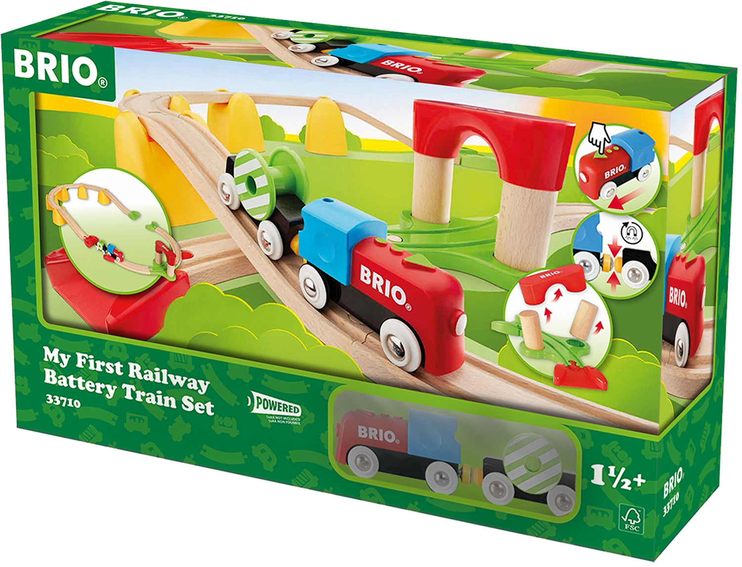 Brio My First Railway mit Batterielok