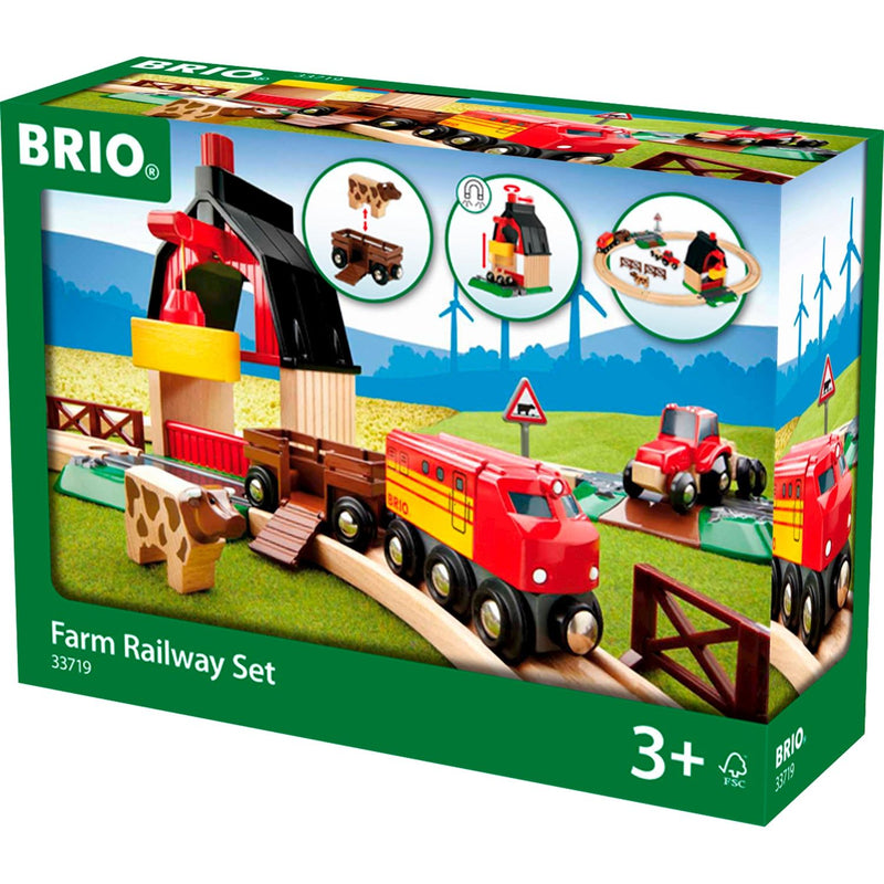 Brio Bauernhof Bahn Set