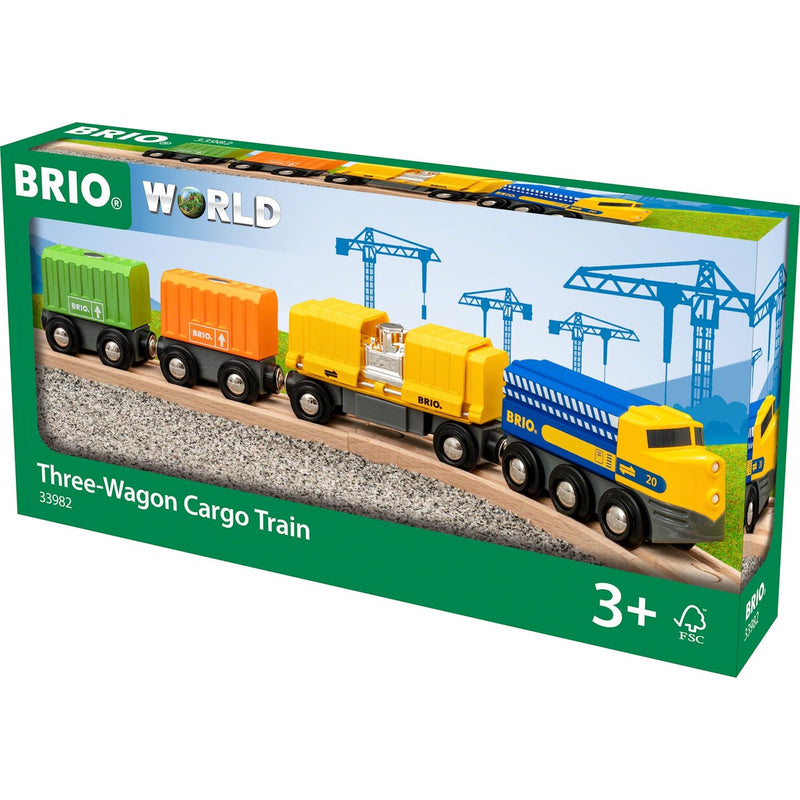 Brio Güterzug mit Magnetladung