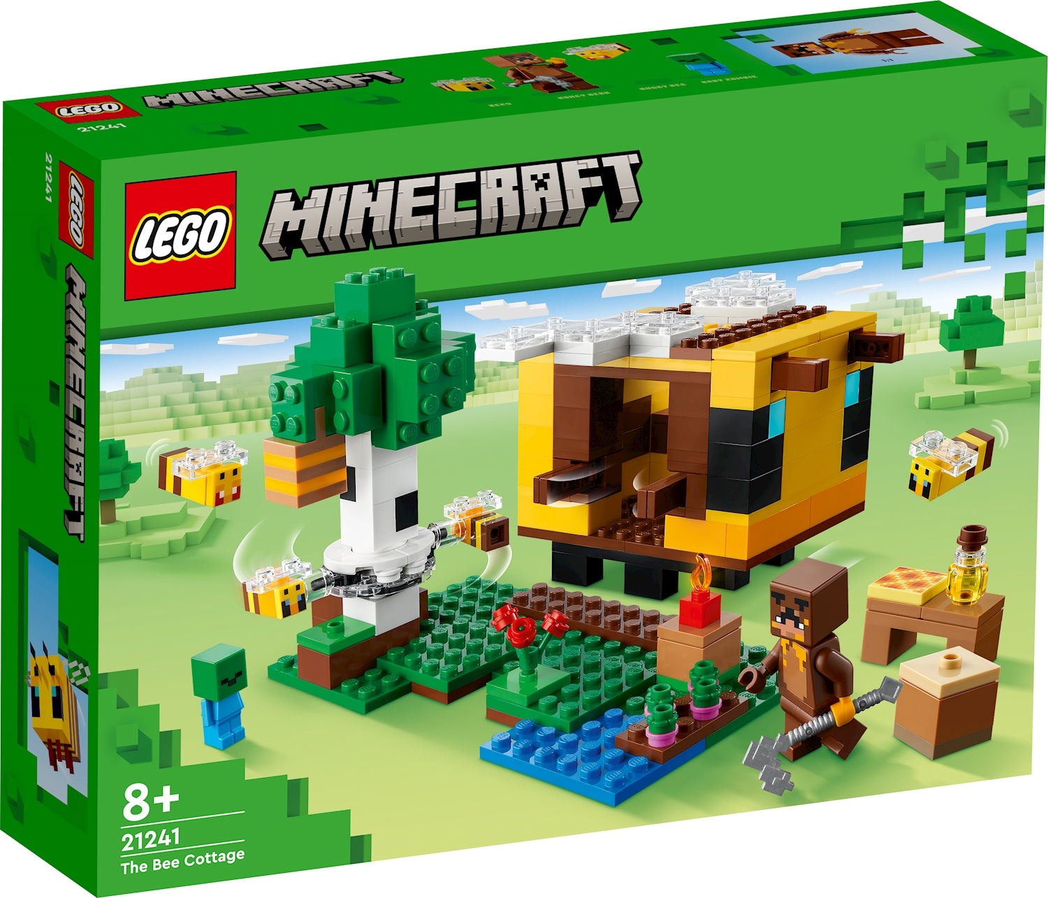 LEGO Minecraft Das Bienenhäuschen 21241