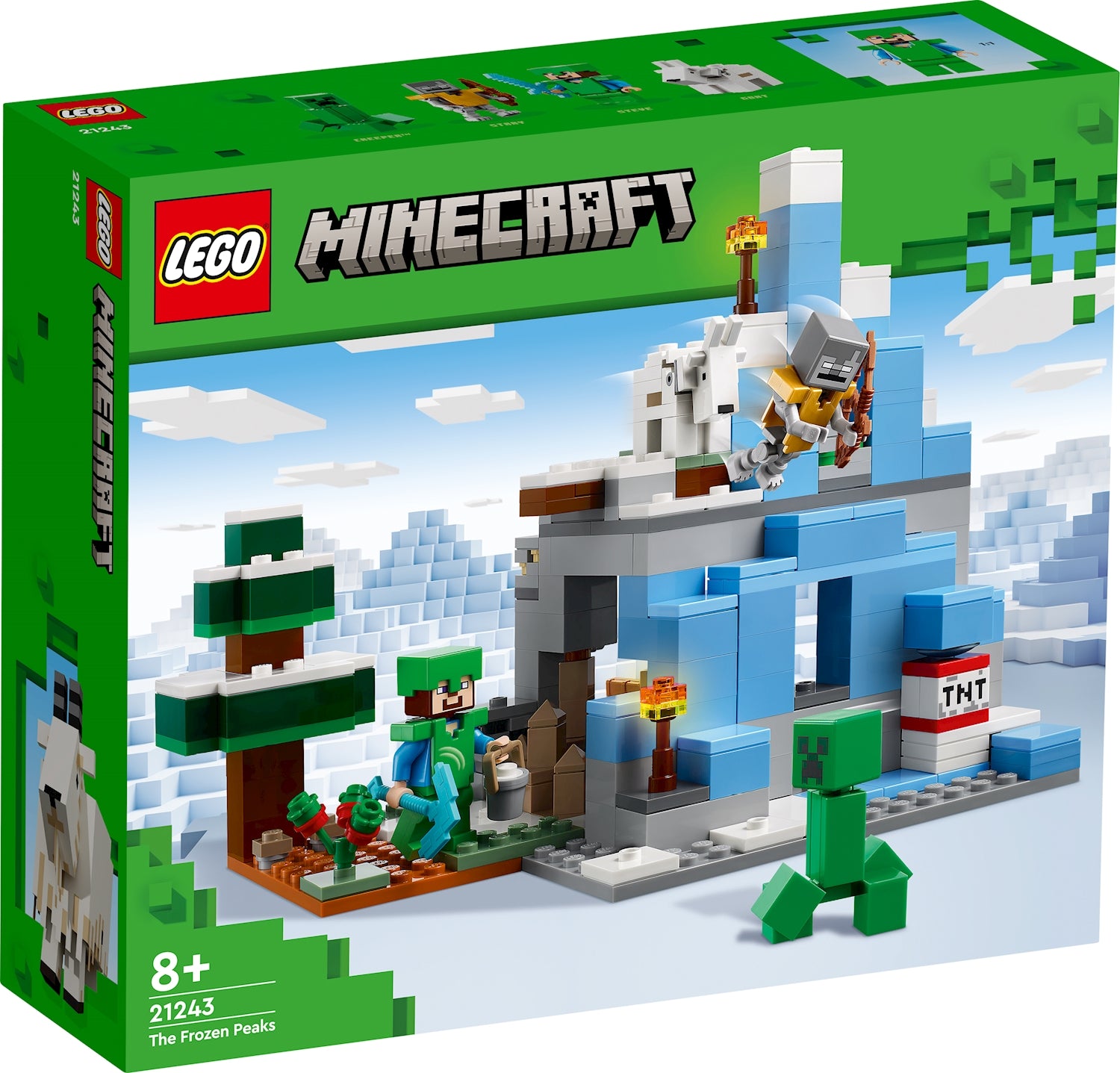 LEGO Minecraft Die Vereisten Gipfel 21243